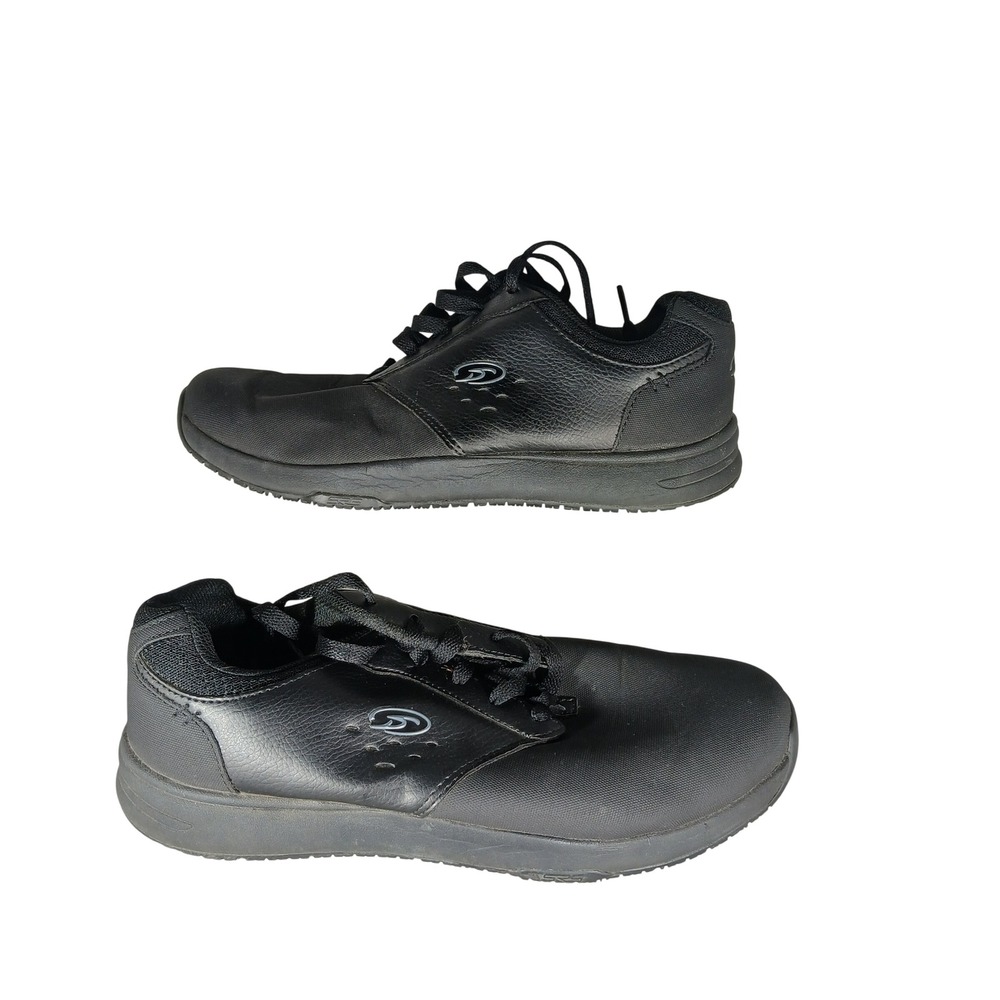 Dr. Scholls Intrepid Work Shoes Mens 10.5 Black Slip Resistant Sneakers